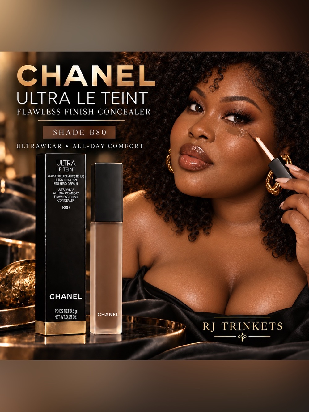 Chanel ultra le teint shade b80 concealer